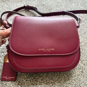 Marc Jacobs Rider Leather Crossbody Bag